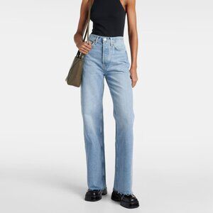 Re/Done Ultra High Rise Wide Leg size 25